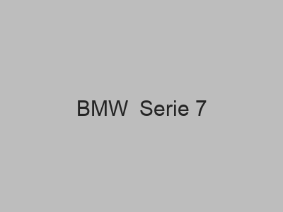 Enganches económicos para BMW  Serie 7